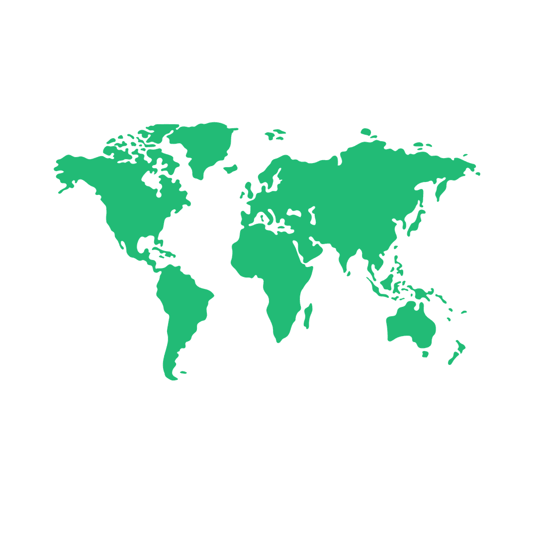 World map showing NCD distribution
